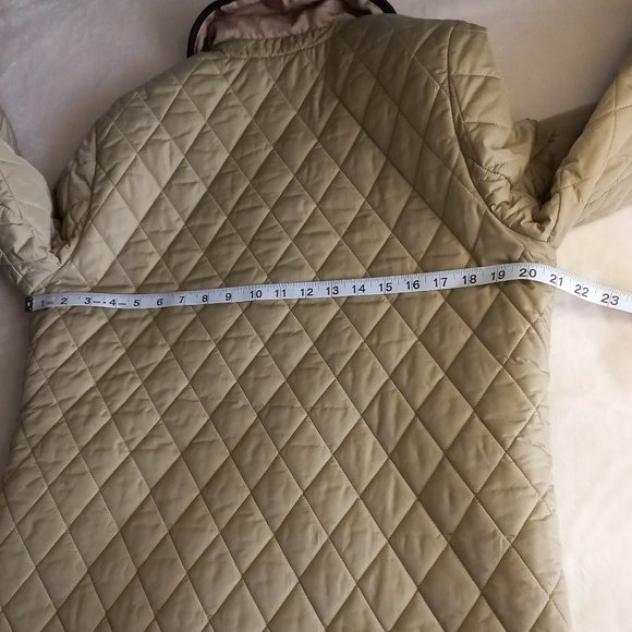 Coach Quilted Tan Light Jacket (M) - Picture 11 of 15